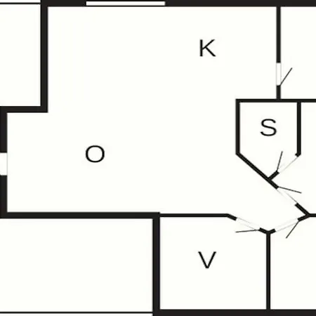 Casa vacanze 6 Person In Romo Bolilmark